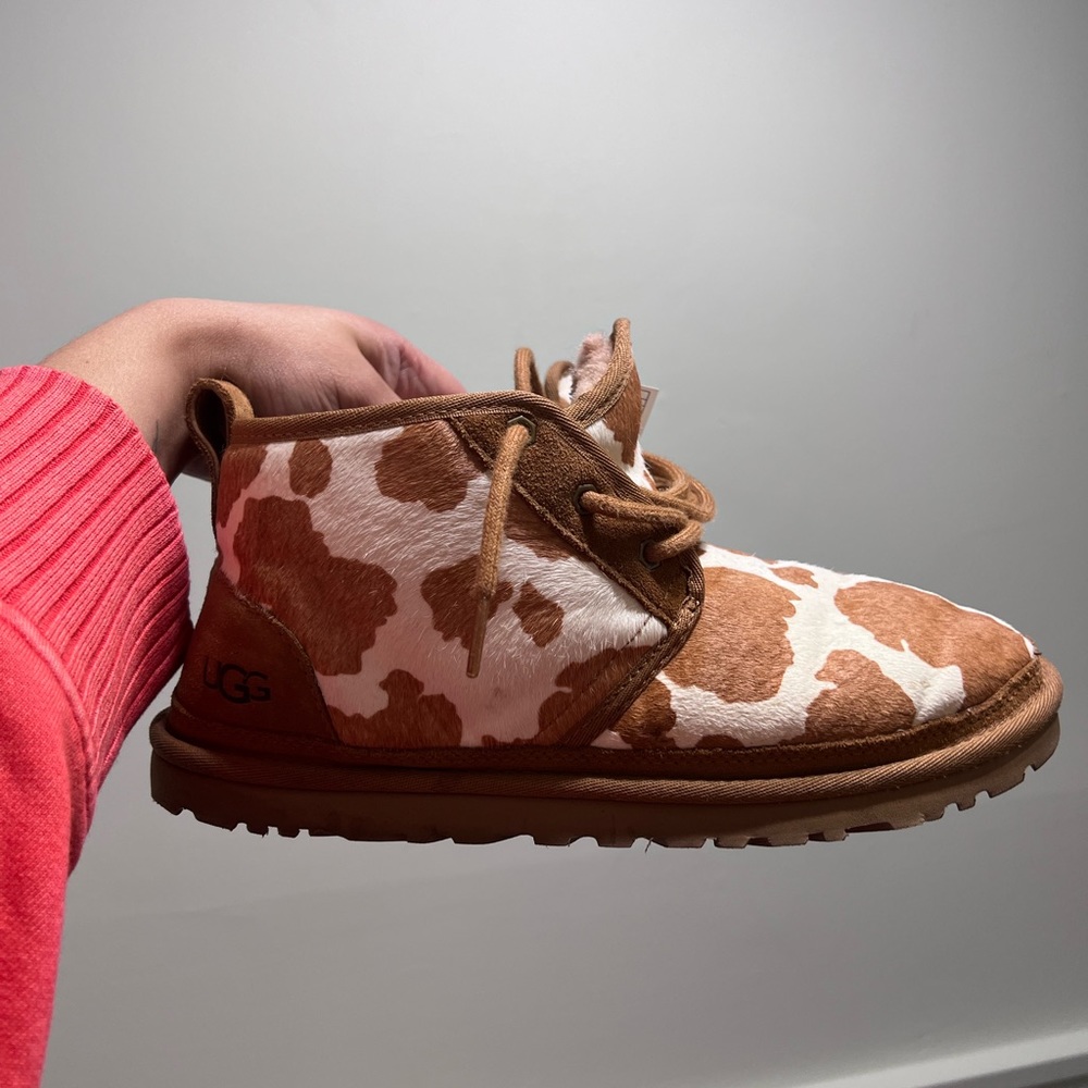 Cow Print UGGs
